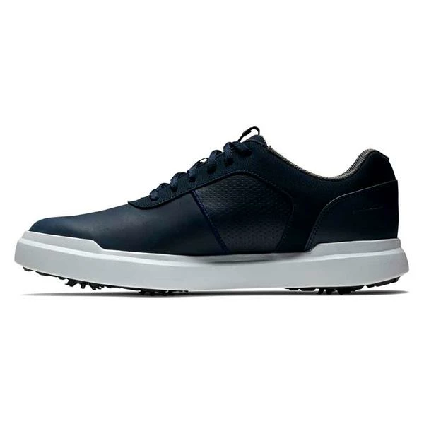 FootJoy Gents Contour Shoes Navy - White - Image 3