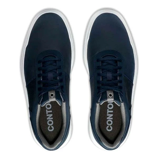 FootJoy Gents Contour Shoes Navy - White - Image 4