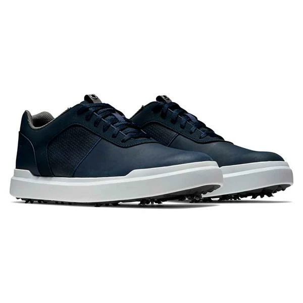 FootJoy Gents Contour Shoes Navy - White - Image 6