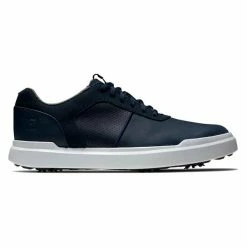 FootJoy Gents Contour Shoes Navy - White