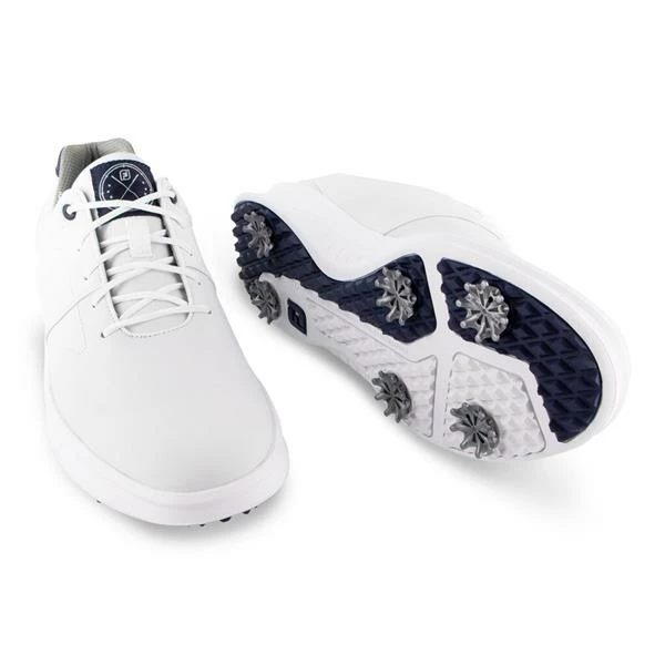 FootJoy Gents Contour Spiked Shoes White - Image 3