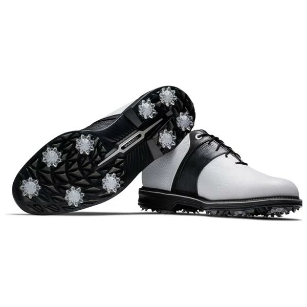 FootJoy Gents Premiere Packard Shoes White - Black - Image 5