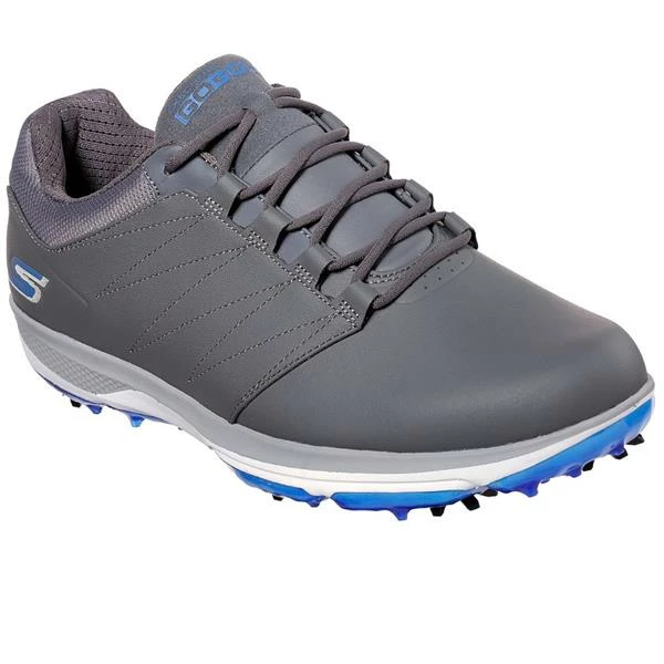 Skechers Gents Pro 4 Golf Shoes Gray - Blue - Image 5