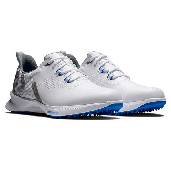 FootJoy Gents FJ Fuel Shoes White Orange - Image 6