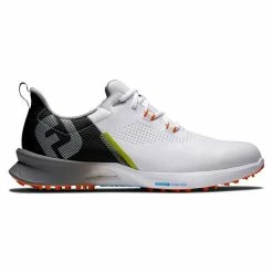 FootJoy Gents FJ Fuel Shoes White Black Orange