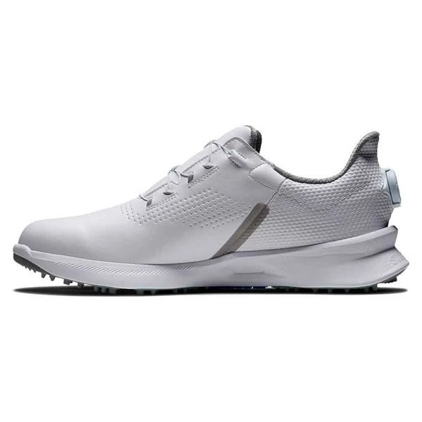 FootJoy Gents FJ Fuel BOA Shoes White Grey - Image 3