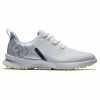 FootJoy Gents FJ Fuel Sport Shoes White - Navy - Green