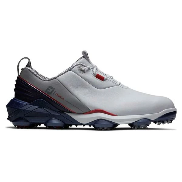 FootJoy Gents FJ Tour Alpha Shoes White - Navy - Grey