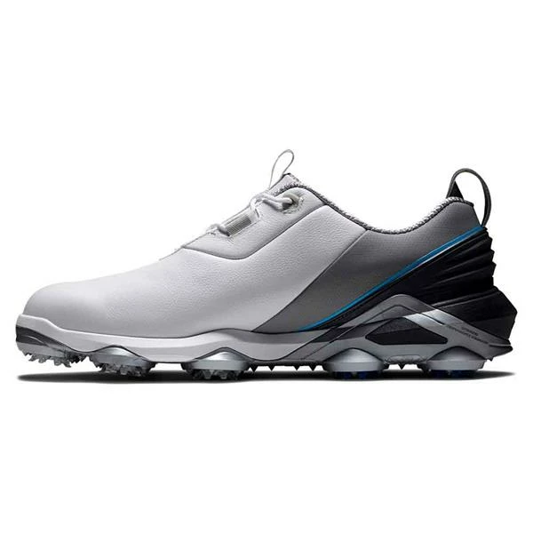 FootJoy Gents Tour Alpha Shoes White Grey Blue - Image 3