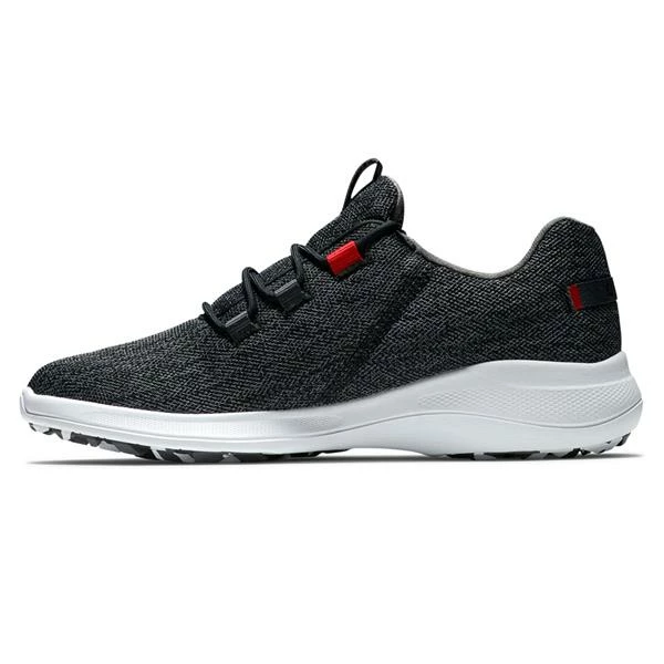 FootJoy Gents Flex Coastal Shoes Black - Charcoal - Image 3