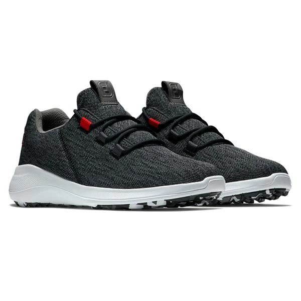 FootJoy Gents Flex Coastal Shoes Black - Charcoal - Image 4
