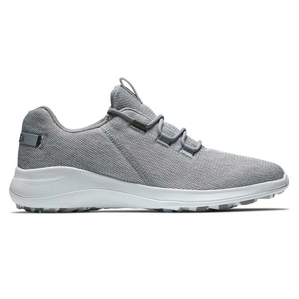 FootJoy Gents Flex Coastal Shoes White - Grey