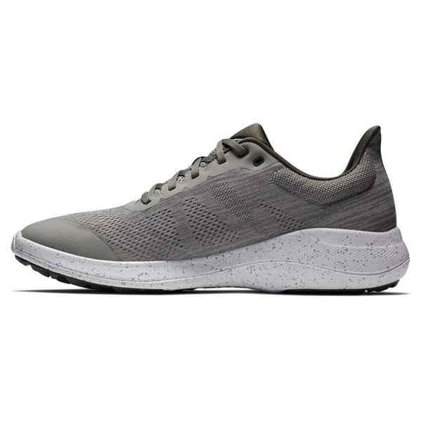 FootJoy Gents FJ Flex Shoes Heather Grey - Charcoal - Image 3