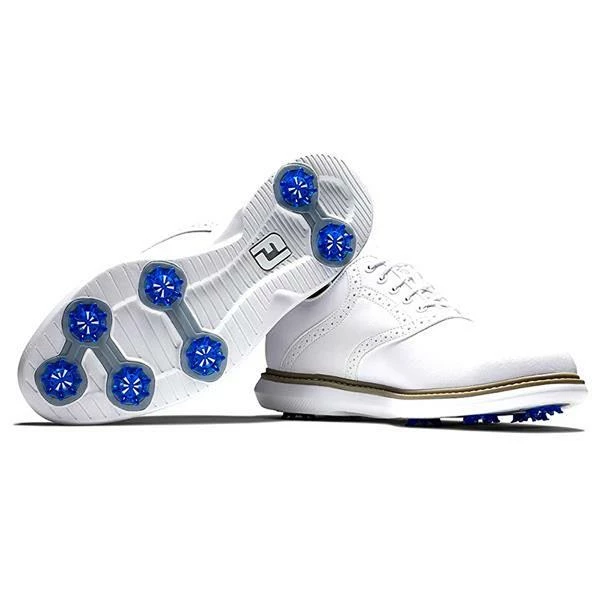 FootJoy Gents FJ Traditions Shoes White - Image 5