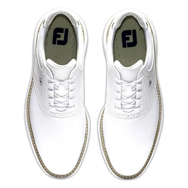 FootJoy Gents FJ Traditions Shoes White - Image 6