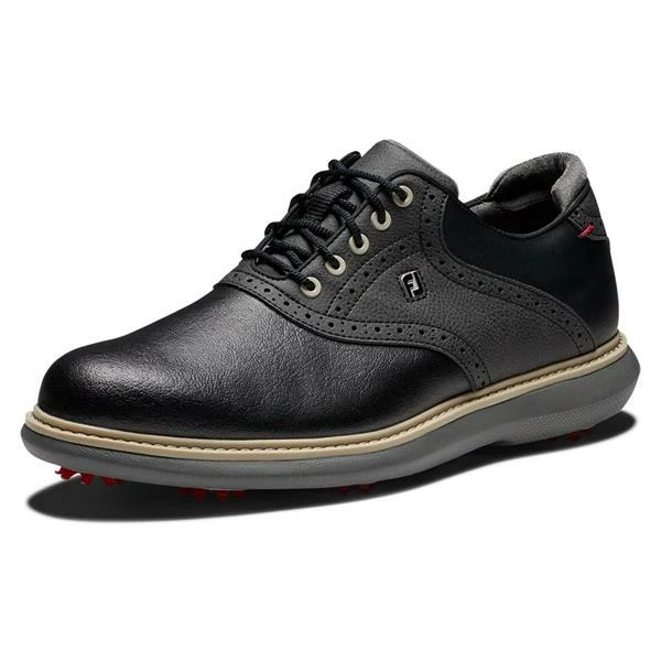 FootJoy Gents FJ Traditions Shoes Black - Image 5