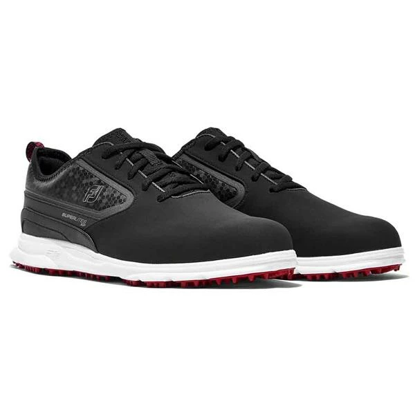 FootJoy Gents Superlites XP Shoes Black White Red - Image 6