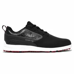 FootJoy Gents Superlites XP Shoes Black White Red