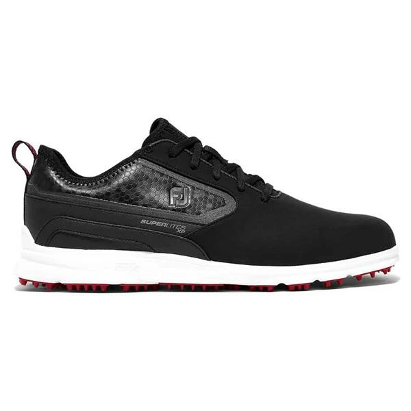 FootJoy Gents Superlites XP Shoes Black White Red