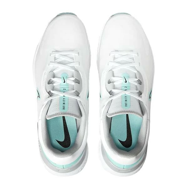 Nike Gents Infinity Pro 2 Shoes White - Copa - Light Smoke Grey - Black (114) - Image 4