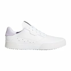 ADIDAS Junior Adicross Retro Shoes White - Purple
