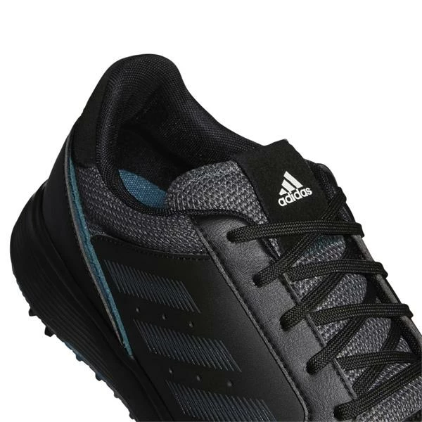 ADIDAS Gents S2G Shoe Black - Grey - Teal - Image 6