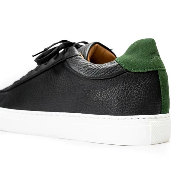 Goatlane Gents Leather Shoes Black - Image 3