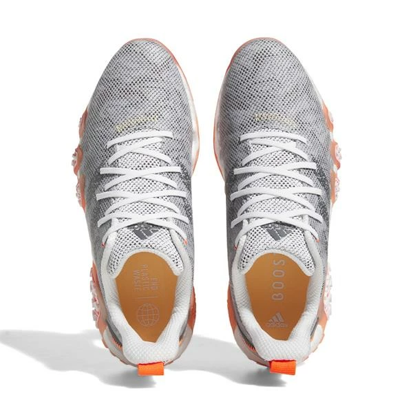 ADIDAS Gents Codechaos 22 Spikeless Shoes Cloud White - Grey - Solar Red - Image 4