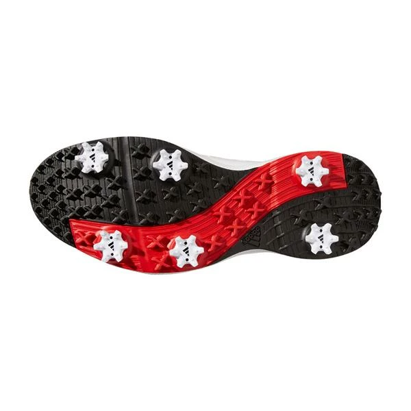 ADIDAS Gents Traxion Lite Max Wide Fit Shoes Cloud White - Core Black - Vivid Red - Image 2