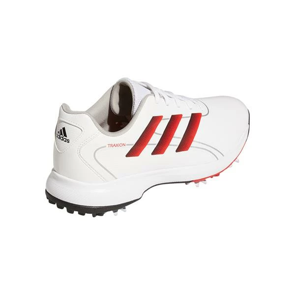 ADIDAS Gents Traxion Lite Max Wide Fit Shoes Cloud White - Core Black - Vivid Red - Image 6