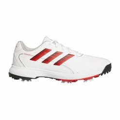 ADIDAS Gents Traxion Lite Max Wide Fit Shoes Cloud White - Core Black - Vivid Red