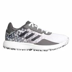 ADIDAS Junior S2G Spikeless Golf Shoes Ftwr White - Grey Four - Grey Six