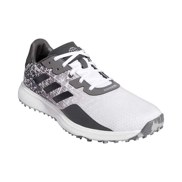 ADIDAS Gents S2G Spikeless Shoes Ftwr White - Grey Four - Grey Six - Image 5