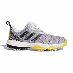 ADIDAS Junior Code Chaos BOA Shoes Cloud White - Core Black - Beam Yellow