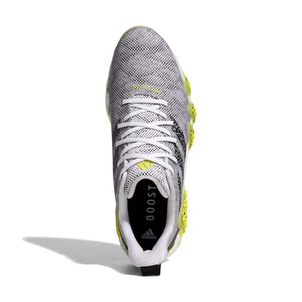ADIDAS Gents Codechaos 22 Spikeless Shoes Cloud White - Core Black - Beam Yellow - Image 4