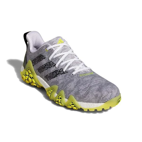ADIDAS Gents Codechaos 22 Spikeless Shoes Cloud White - Core Black - Beam Yellow - Image 5