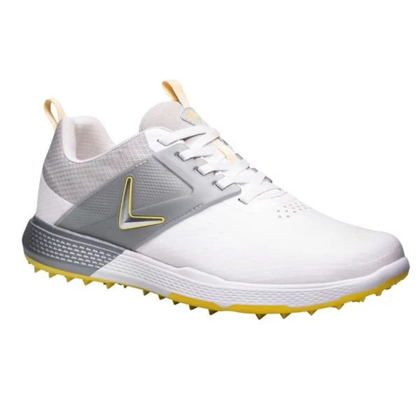 Callaway Gents Nitro Blaze Shoes White - Grey - Yellow - Image 4