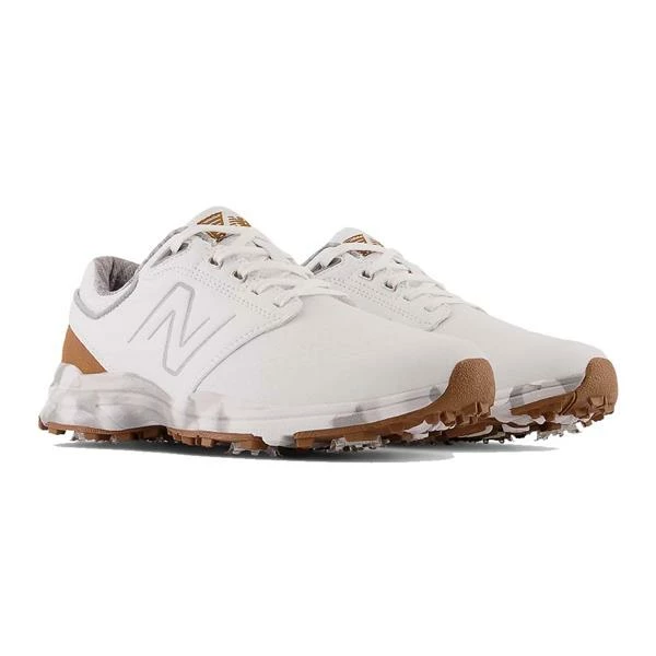 New Balance Gents Brighton Shoes White - Brown - Image 6