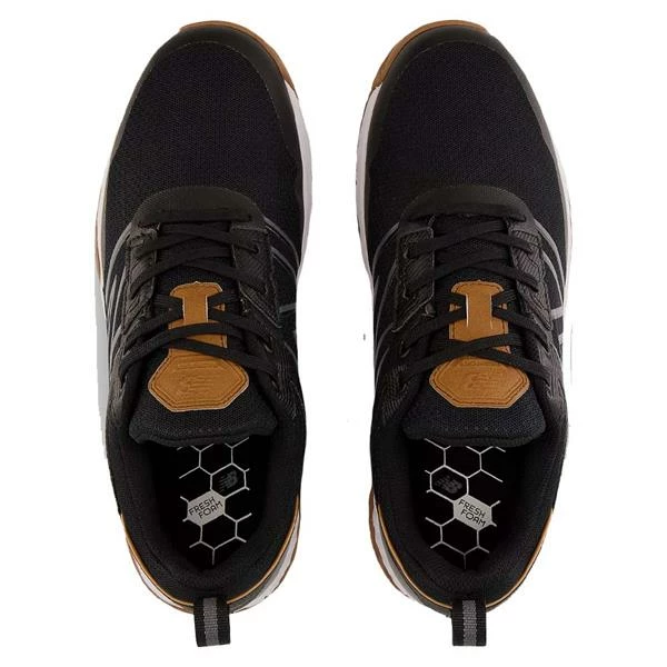 New Balance Gents Fresh Foam Contend Shoes Black Gum - Image 4