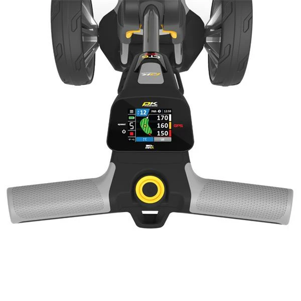 PowaKaddy CT6 22 GPS 18 Hole Lithium Cart Gunmetal - Image 2