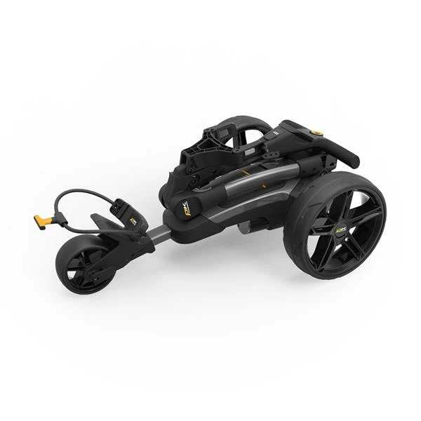 PowaKaddy FX3 23 EBS 36 Hole Lithium Cart Stealth Matt Black - Image 2