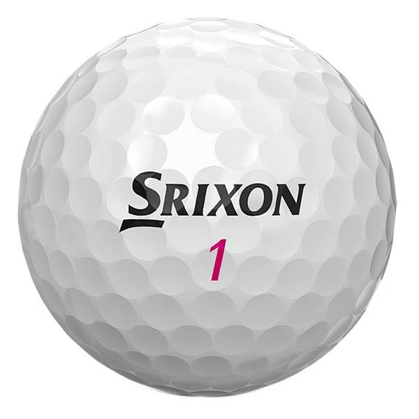 Srixon Soft Feel Lady Golf Balls White - Image 2