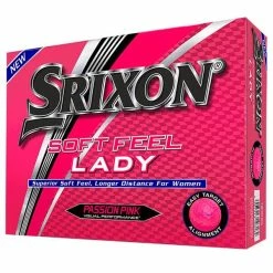 Srixon Soft Feel Lady Golf Balls Pink