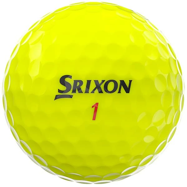 Srixon Z-Star XV Golf Balls Yellow - Image 2