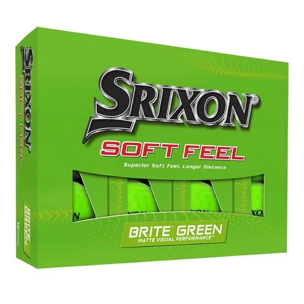 Srixon Soft Feel Balls Dozen Green - Image 4