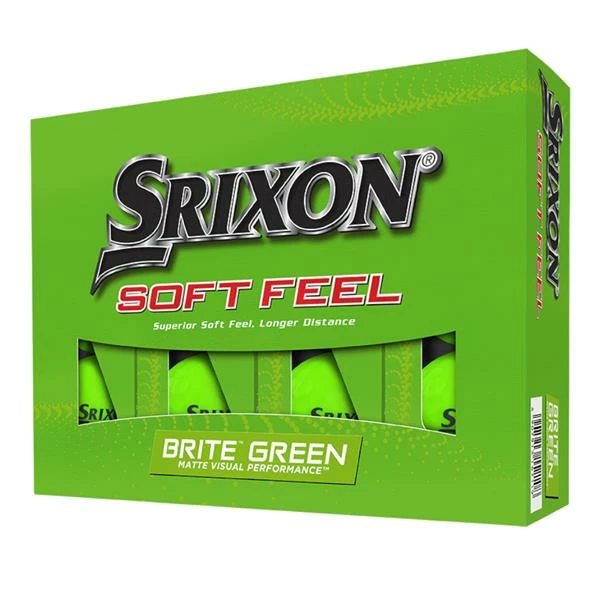 Srixon Soft Feel Balls Dozen Green