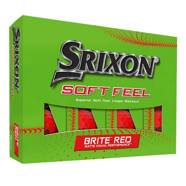 Srixon Soft Feel Balls Dozen Red - Image 4
