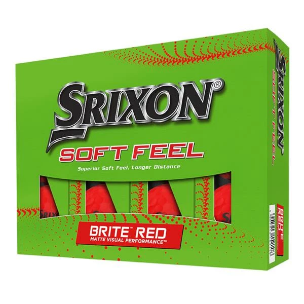 Srixon Soft Feel Balls Dozen Red