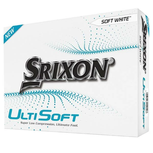 Srixon Ulti Soft Golf Balls Dozen White