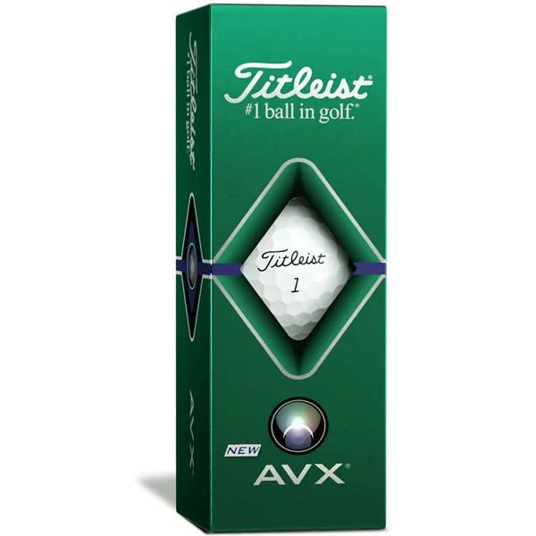 Titleist AVX Golf Balls Dozen White - Image 4
